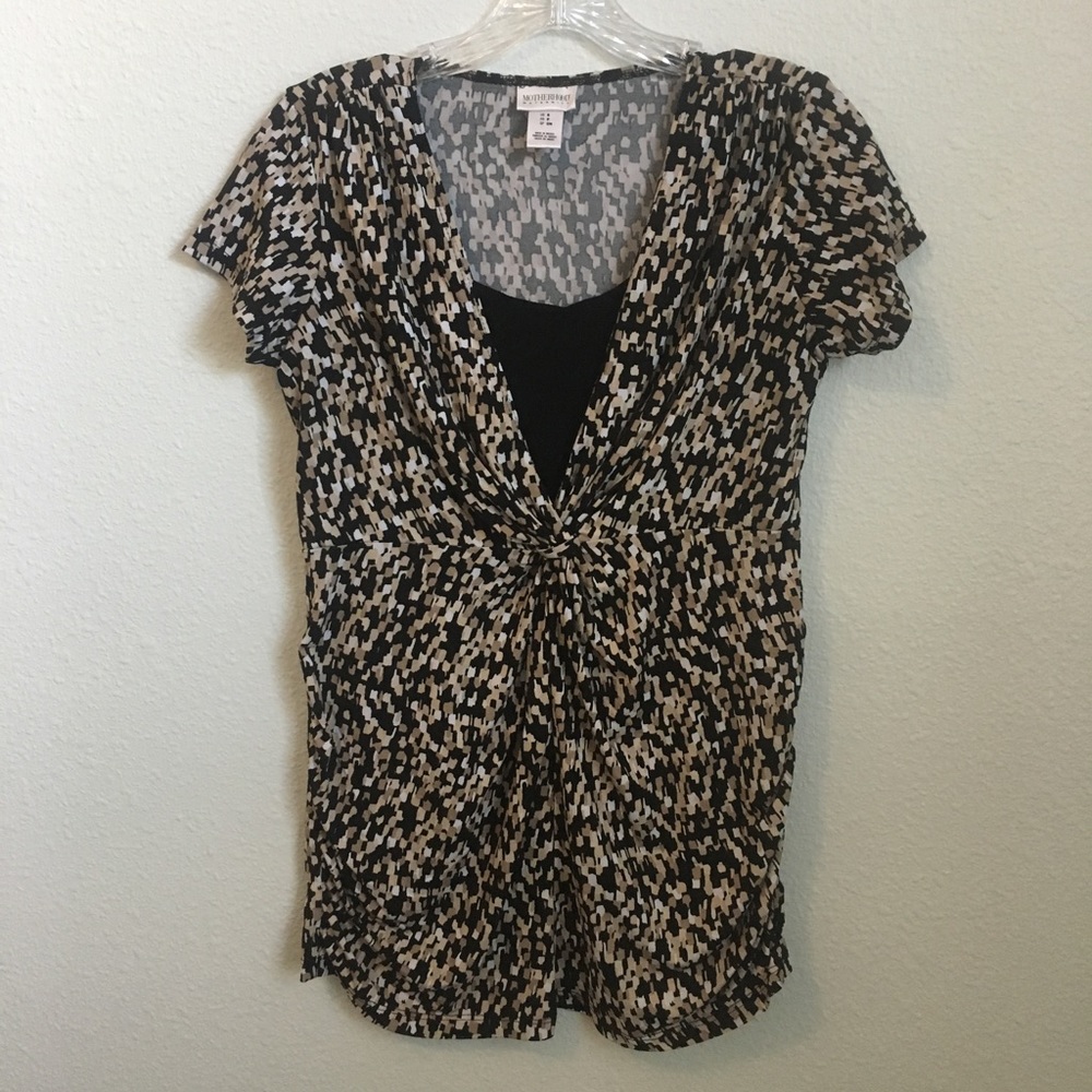 Motherhood Maternity Blouse